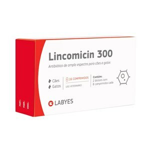 ANTIBIÓTICO LABYES LINICIN 300 16 COMPRIMIDOS