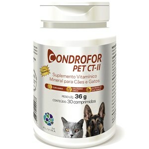 CONDROFOR PET CT-II 30 COMPRIMIDOS CÃES E GATOS