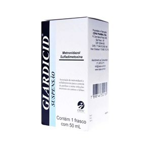 ANTIBIÓTICO GIARDICID SUSPENSÃO 50ML