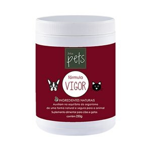 SUPLEMENTO FÓRMULA VIGOR BOTICA PETS PÓ 250G - VALIDADE SETEMBRO/24