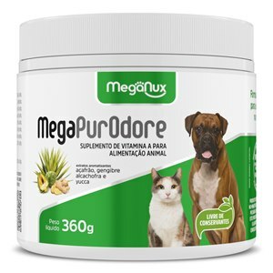 MEGAPURODORE SACHÊ MEGANUX 360G PARA CÃES E GATOS